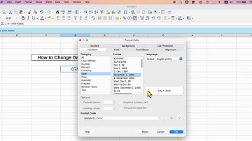 How to Change Date Format in Libreoffice Calc - [ Step -by- Step ]