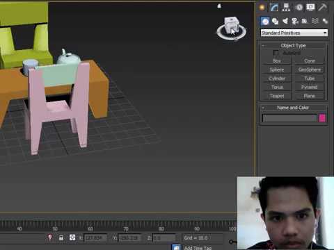 CARA MEMBUAT MEJA  MAKAN 3DS MAX YouTube