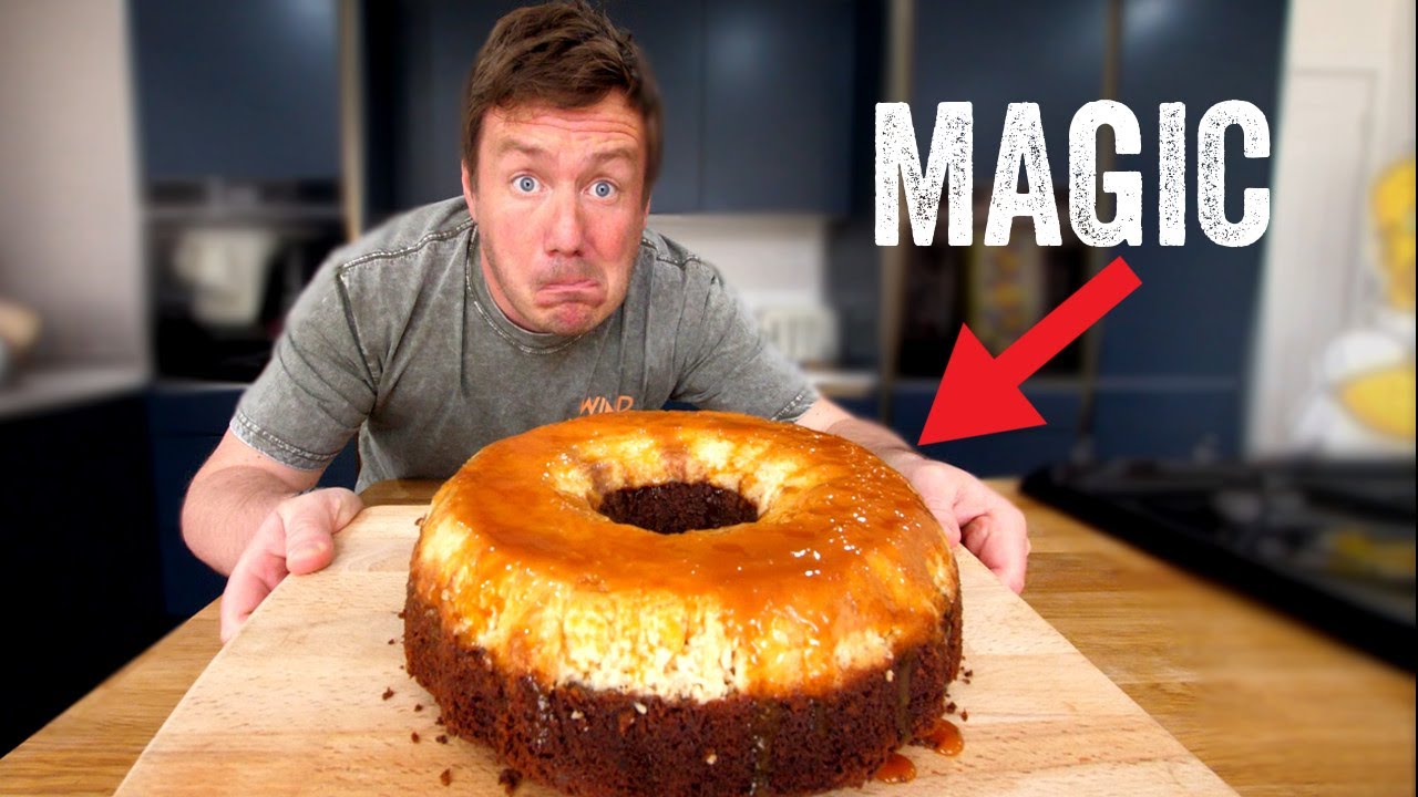 Chocoflan Impossible Cake - Yoga of Cooking