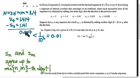 401.6 Decimals are real after all: Cauchy rationale