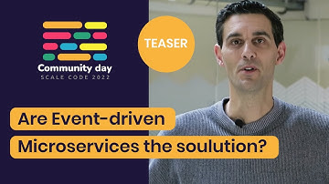 Allard Buijze, founder & CTO of AxonIQ teaser for talk Community Day 31 st of May, Helsingborg 2022