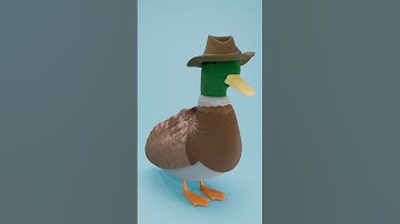 Making your suggestions in Blender 🦆👒 #blender #blender3d #blendercommunity #3dart #digitalart