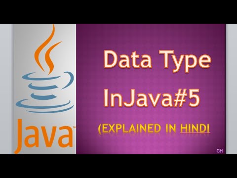 Data Type in Java || What is Data type || Explain in Hindi. - YouTube
