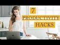 7 PRODUCTIVITY HABITS FOR CREATIVES (You Can *Actually* Implement)