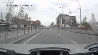Justice served to smart ass driver