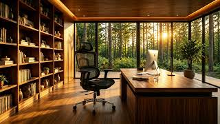 ✨ A workspace designed for focus, comfort, and quiet luxury.