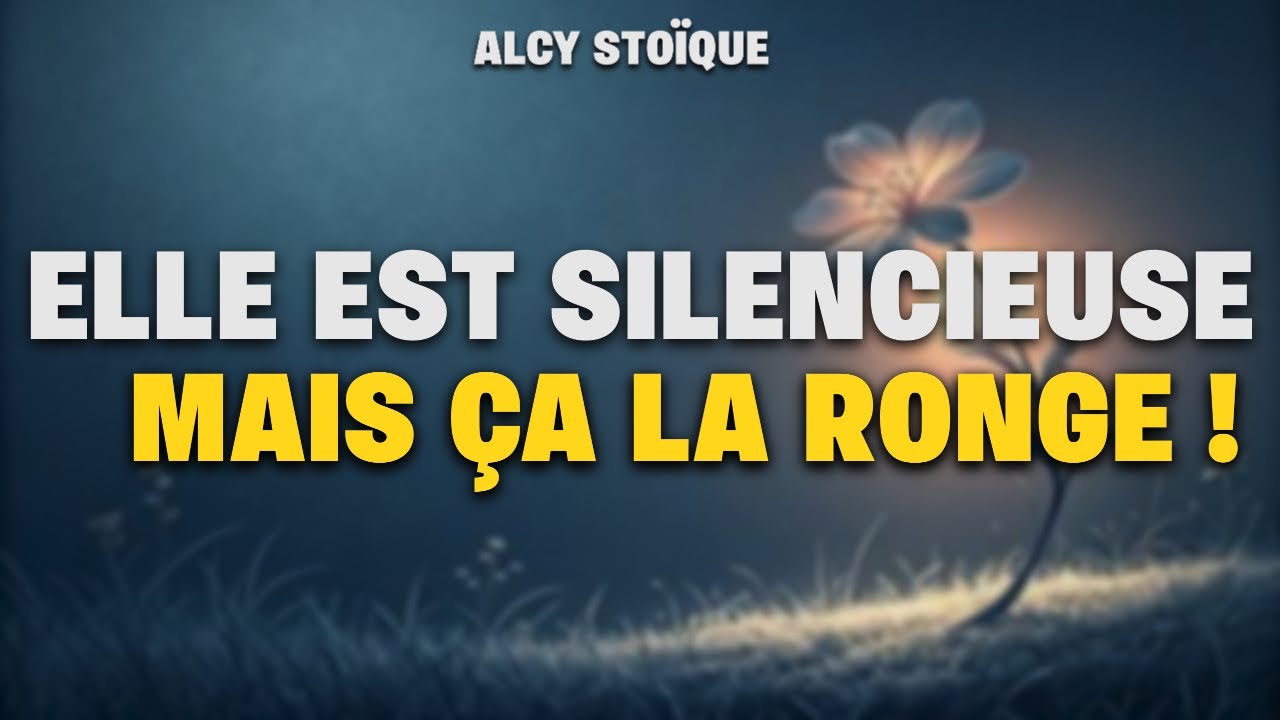 Voici ce que vit une femme pendant ton absence|stoïcisme