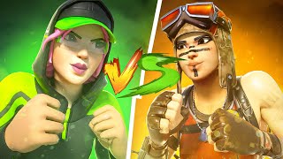 RUBIX vs FIXX - WER schafft MEHR KILLS in RANKED?☠️ (OG Fortnite Killduell)