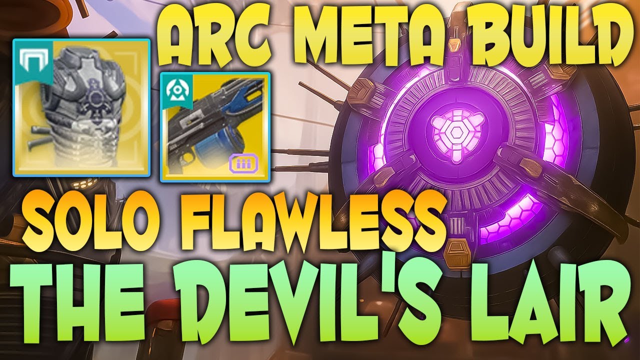 Arc Hunter Meta Build DOMINATES Solo Ultimate The Devil's Lair! Destiny 2 Renegades