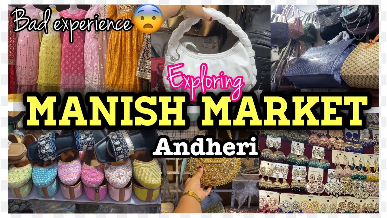 Manish Market Mumbai |Manish market in 4 bungalows Andheri | Mumbai shopping