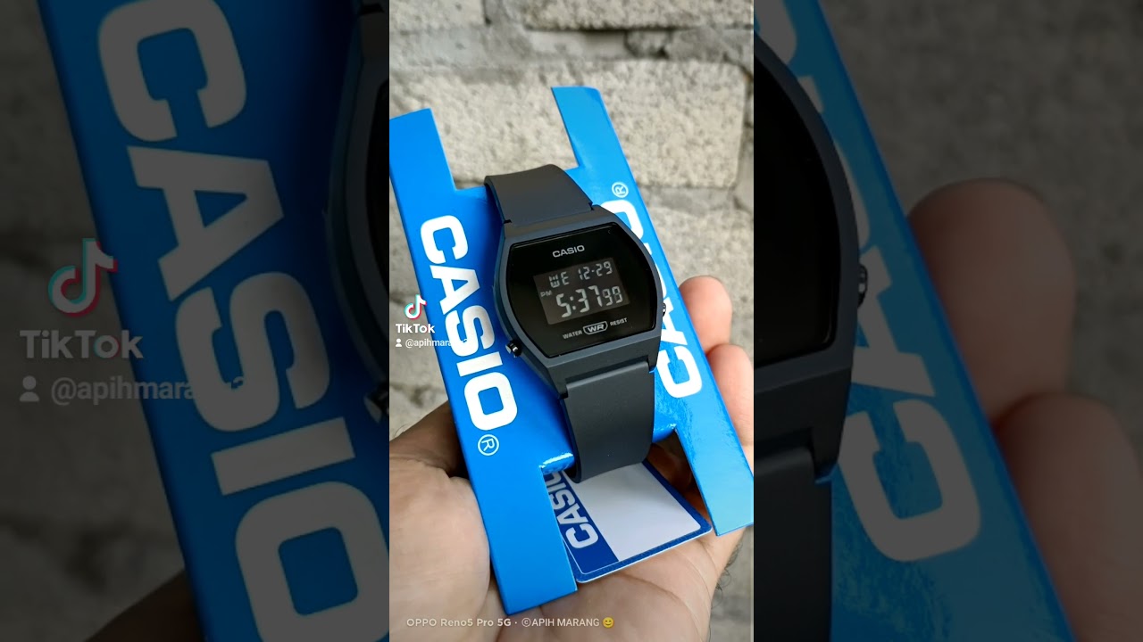 casio original untuk wanita remaja \u0026 dewasa LW-204H-1B - YouTube