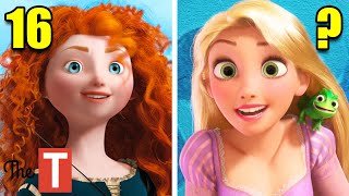 Disney Princesses Real Ages And Origins