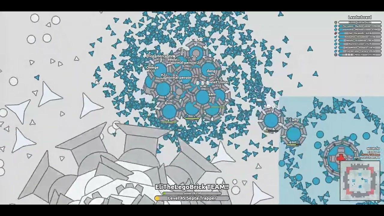 Arras.io siege…strange defense against kronos