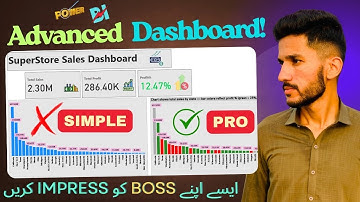 Advanced Power BI Dashboard | Transform Simple Charts into Powerful Data Stories | Pro Dashboards