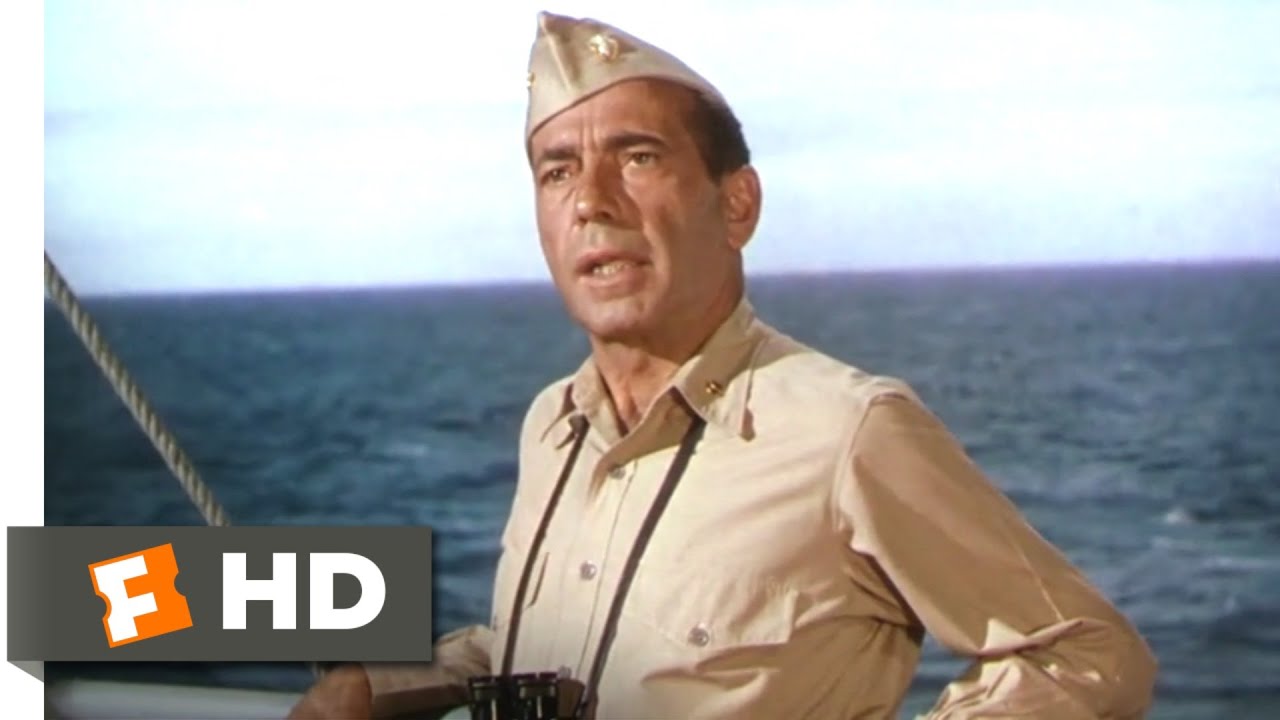 The Caine Mutiny 1954 Cutting Across The Towline Scene 2 9