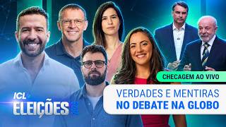 ACOMPANHE EM TEMPO REAL A CHECAGEM DO ÚLTIMO DEBATE ENTRE LULA E FLÁVIO - 23/10,  ÀS 20H30.