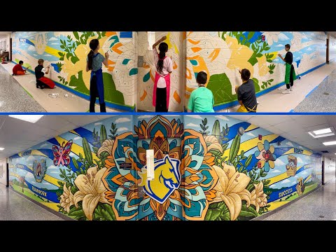 Brinckerhoff Elementary School mural 2024
