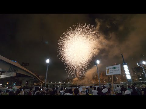 【4K】"non-stop" festival, or in pursuit of Sumidagawa firework