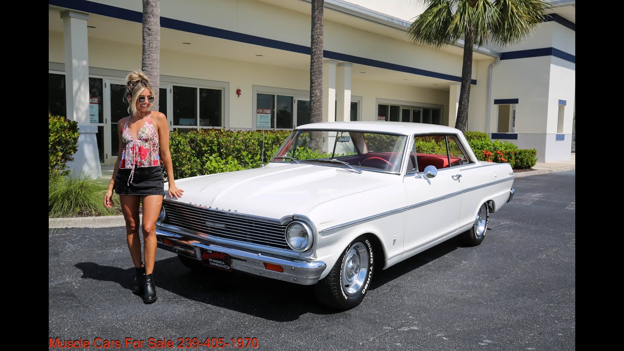 1965 Chevy Nova 350 V8 Auto $28000.00 239-405-1970 Tom www.musclecarking.com