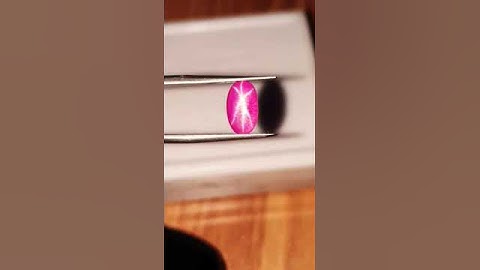 star ruby sao Yên Bái nhỏ xinh 3ct nhẫn nữ đẹp #gems #saphire #ruby #gemstone