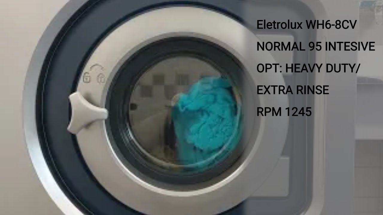 Eletrolux Professional WH6-8CV (Normal 95 intesive) (Options heavy duty and extra rinse