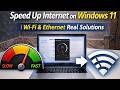 Windows 11 Internet Slow? Stop Lag, Drops &amp; Low Speed (Ultimate Fix)