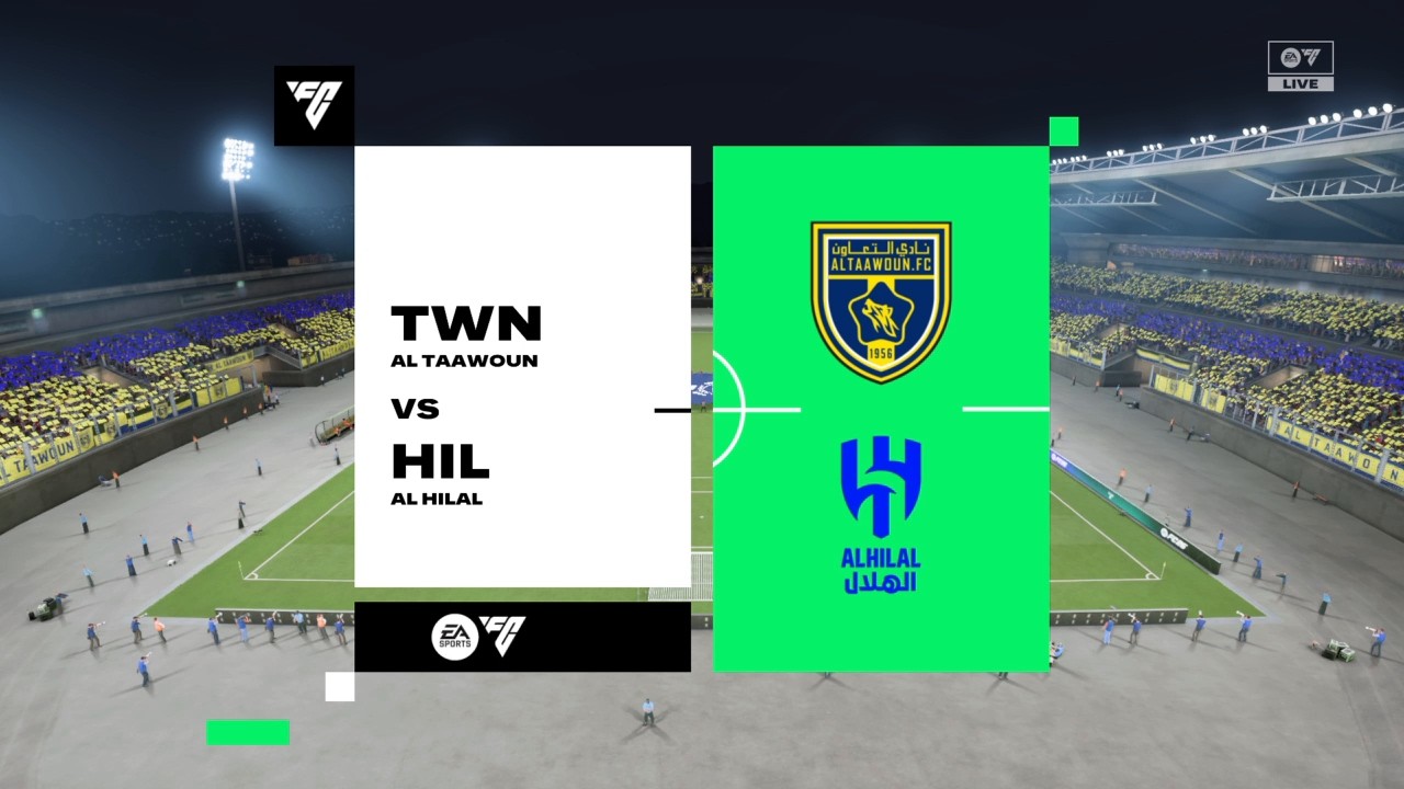 FC 26 - Al-Taawoun vs Al-Hilal - دور 10 - دوري روشن السعودي
