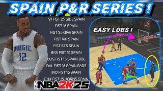 Get EASY Lobs & 3's With My "Spain P&R Series" Offense In NBA 2K25 ! | Custom Playbook Tutorial