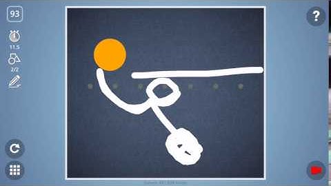 Check out how I solved level 93 in Brain It On! #BrainItOn