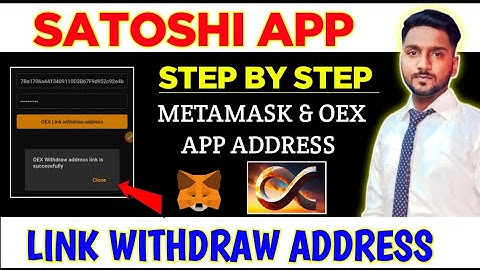 Satoshi OEX Link Wallet Address | Open Ex Mining Link Withdrawal Address