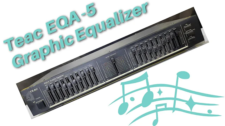 Teac EQA -5 Graphic Equalizer  How To Use Price And Connection IN HINDI