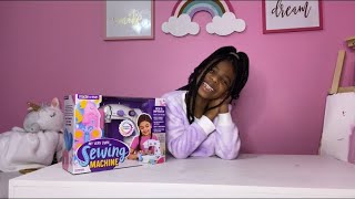 MY FIRST SEWING MACHINE #ToyReview ! Let’s make a pillow