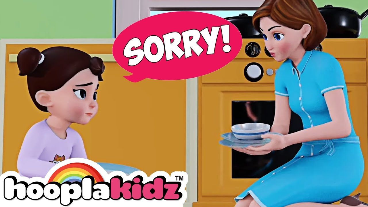 ⁣Sorry Thank You Song (New) + More 3D Nursery Rhymes For Toddlers - HooplaKidz