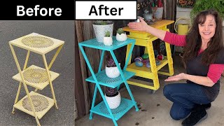 Plant Stand MAKEOVER Finally Finished + Potting Up Succulents! by Garden Happy 787 views 2 months ago 13 minutes, 13 seconds