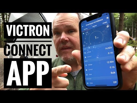 Victron Solar Controller App Basics