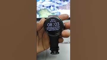 smart watch long press the up button for 3 second to exit the power saving mode #shots