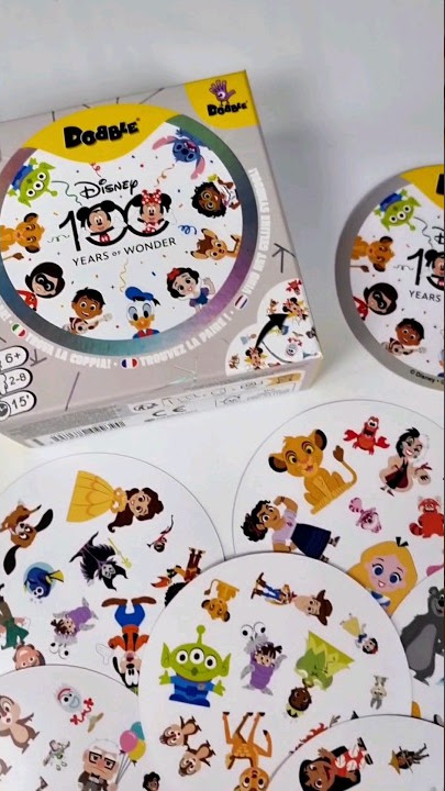 Dobble Disney - Présentation #disney #jeu #jeudesociete 