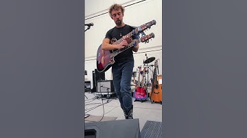 Thumbnail of Stevie Wonder "Superstition" Cover by Mark Kroos #doubleneckguitar #guitar #guitarra #guitare #cover