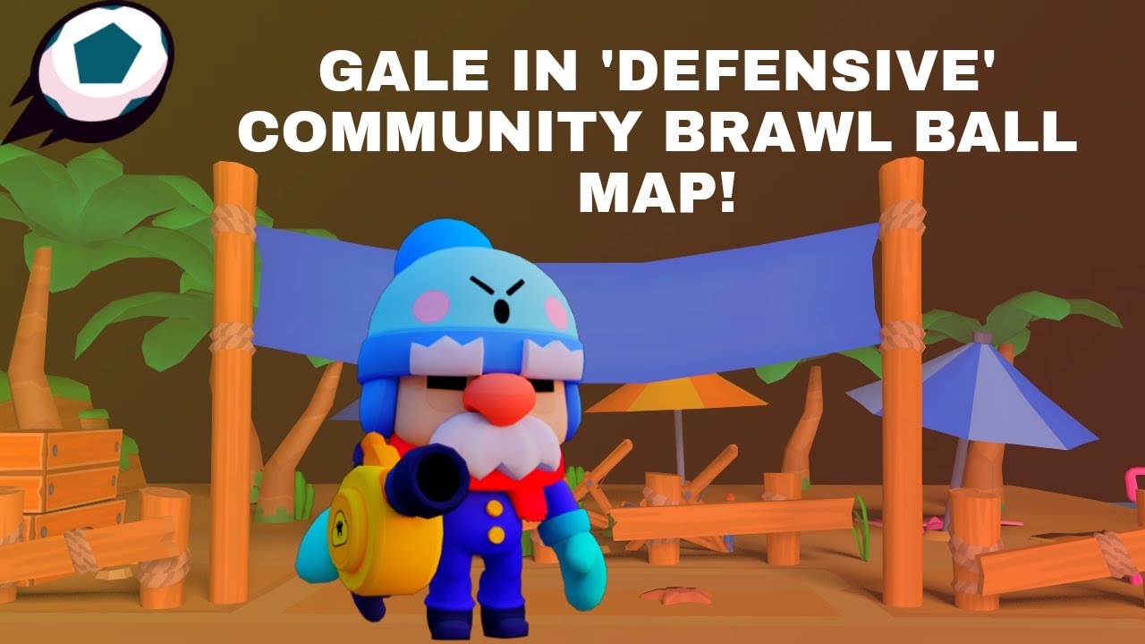 Community Brawl Ball 'Defensive' Map! | Fyre - Brawl Stars - YouTube