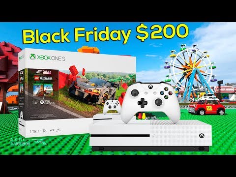 Xbox One S 1TB Forza Horizon 4 and Lego Speed Champions Bundle Unboxing - $200 Black Friday 2019