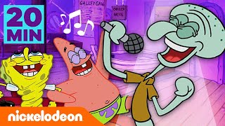 SpongeBob | Semua Lagu Dari SpongeBob Musim 9, 10, \u0026 11! | Nickelodeon Bahasa