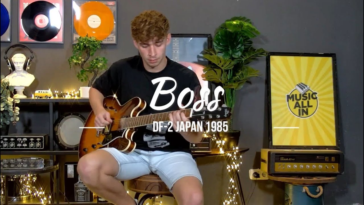 Soundbite Boss DF-2 Super Feedbacker & Distortion Japan '85 | Music All In