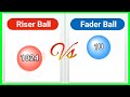 Riser Ball vs Fader Ball – Who Wins Firstly? | 2048 Number Evolution Battle