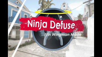 CS:GO INSANE NINJA DEFUSE IN WINGMAN MODE | Operation Hydra
