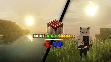 MUUF A.G.I E.10 (SHADERS POJAV Virgll nolagg???!!) *MIRIP SEUS PTGI 😱🔥🔥