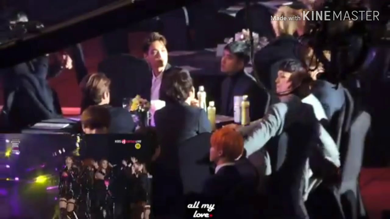 BTS and EXO reaction EXID