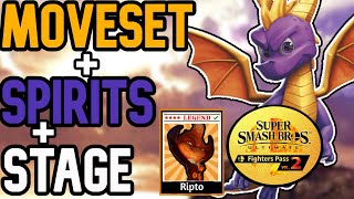 Crash Bandicoot Smash Bros DLC Potential (Moveset,Spirits,Stage