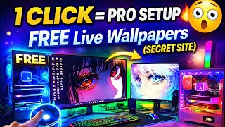 1 Click = PRO Setup 😳 FREE Live Wallpapers (Secret Site)