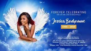 Celebrating the Beautiful Life of Jessica Bonhomme | Live Funeral Service