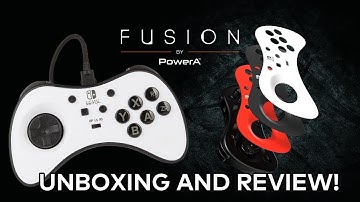 FUSION Wired Fight Pad by PowerA - UNBOXING AND REVIEW!